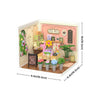 Robotime Rolife DIY Plastic Superstore Fresh Flower Shop