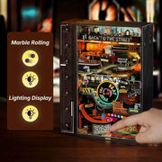 Robotime Rolife DIY Marble Run Hip Hop Street City with Elevator