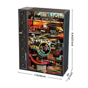 Robotime Rolife DIY Marble Run Hip Hop Street City with Elevator