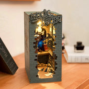 Robotime DIY Bookends Kit Magic House