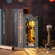 Robotime DIY Bookends Kit Magic House
