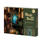 Robotime DIY Bookends Kit Magic House