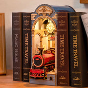 Robotime DIY Bookends Kit Time Travel