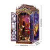 Robotime Rolife DIY Bookends Kit Magic Fantasy Corner