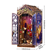 Robotime Rolife DIY Bookends Kit Magic Fantasy Corner