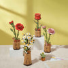 Robotime Wood Bloom Red Carnation