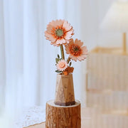 Robotime Wood Bloom Light Orange Gerbera