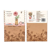 Robotime Wood Bloom Pink Dahlia