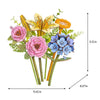 Robotime Wood Bloom Misty Pink Bouquet