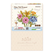Robotime Wood Bloom Misty Pink Bouquet