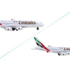 Emirates Airbus A380 Single Plane