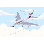 Emirates Airbus A380 Single Plane