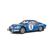 Solido S1804210 1/18 Alpine A110 1600S Blue 1 Therier/Roure Rallye Monte Carlo 1972