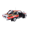 Solido 1/18 Fiat 131 Abarth White No.1 Rohrl/Geistdorfer Rally Hunsruck 1980