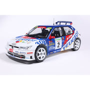 Solido S1808310 1/18 Peugeot 306 Maxi White 2 G.Panizzi / H.Panizzi Rally Cortes Ingles 1998