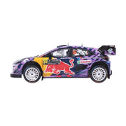 Solido 1/18 Ford Puma Rally1 Hybrid Purple No.55 Mcerlean/Treacy Rallye Montecarlo 2025