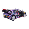 Solido 1/18 Ford Puma Rally1 Hybrid Purple No.55 Mcerlean/Treacy Rallye Montecarlo 2025