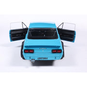 Solido 1/18 Nissan Skyline 2000 GT-R (KPGC10) Hakosuka Liberty Walk Body Kit Blue 1970
