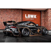 Solido 1/18 Toyota GR Supra Liberty Walk Body Kit Black And Gold Tribute 2025