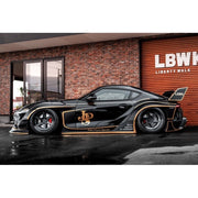 Solido 1/18 Toyota GR Supra Liberty Walk Body Kit Black And Gold Tribute 2025