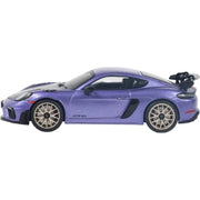 Solido 1/43 Porsche 718 Cayman GT4 RS with Weissach Package Viola Purple Metallic 2024