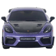 Solido 1/43 Porsche 718 Cayman GT4 RS with Weissach Package Viola Purple Metallic 2024