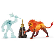 Schleich 42455 Battle for the Superweapon Frost Monster vs. Fire Lion
