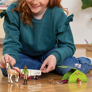 Schleich 42533 Horse Club Sarah's Camping Adventure
