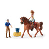Schleich 42535 Horse Adventures with Car And Trailer