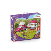 Schleich 42535 Horse Adventures with Car And Trailer