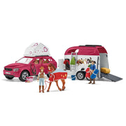 Schleich 42535 Horse Adventures with Car And Trailer