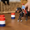 Schleich 42576 Cowgirl Barrel Racing Fun