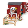 Schleich 42606 Red Barn with Animals & Accessories