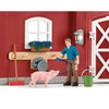 Schleich 42606 Red Barn with Animals & Accessories