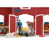 Schleich 42606 Red Barn with Animals & Accessories