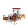 Schleich 42710 Horsebox Hannah & Cayenne