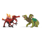 Schleich 70834 Fire Saurian vs. Jungle Lizard