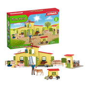 Schleich 72224 Farm Chicken & Horse Bundle Set