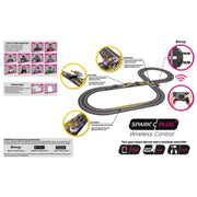 Scalextric C1415 Scalextric Spark Plug Batman vs Joker Slot Car Set