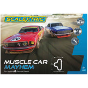 Scalextric C1449 Muscle Car Mayhem Slot Car Set