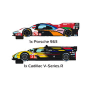 Scalextric C1466M Pro 24hr Le Mans Hypercar Challenge Race Slot Car Set