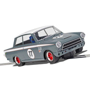 Scalextric C4177 Ford Lotus Cortina JRT Howard Donald/Andrew Jordan No.77 Slot Car