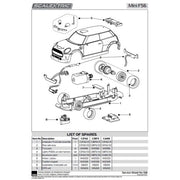 Scalextric C4410 Mini Cooper Slot Car - Bradley Gravett 2024