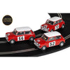 Scalextric C4488A 1965 Monte Carlo Rally Mini - Slot Car Triple Pack