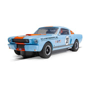 Scalextric C4570 Shelby GT350 Slot Car - Gulf Edition