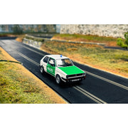 Scalextric C4572 Volkswagen Golf MK1 Slot Car - Polizei Edition