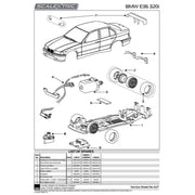 Scalextric C4574 BMW 320i Slor Car BTCC 1995 David Brabham