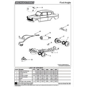 Scalextric C4584 Ford Anglia 105e Slot Car George Polley 306