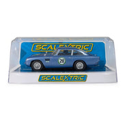Scalextric C4599 Aston Martin DB5 Slot Car Blue / Yellow Historic GT Racing