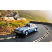 Scalextric C4599 Aston Martin DB5 Slot Car Blue / Yellow Historic GT Racing